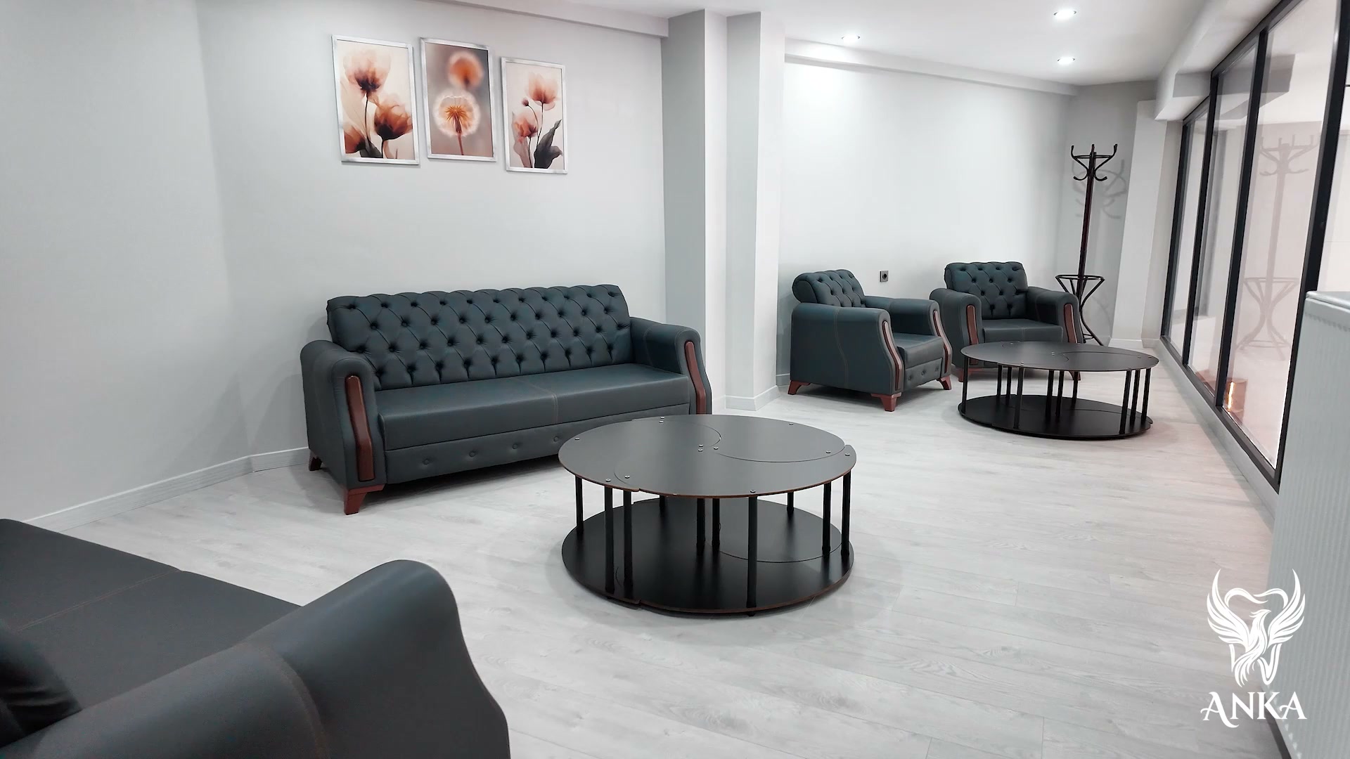 Özel Anka Ağız ve Diş Sağlığı Polikliniği bekleme alanı