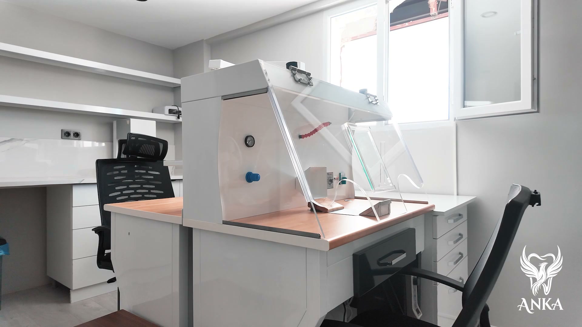 Laboratuvar çalışma alanı